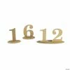 Top 10 💯 1 - 12 Gold Glitter Table Numbers - 12 Pc. 😀