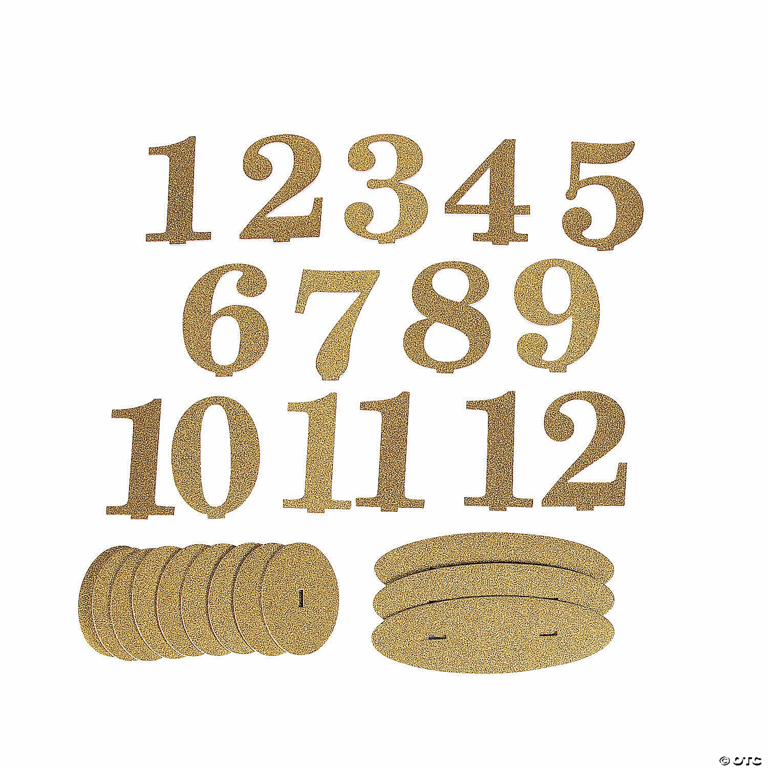 Top 10 ๐ฏ 1 - 12 Gold Glitter Table Numbers - 12 Pc. ๐ 2 Top 10 ๐ฏ 1 - 12 Gold Glitter Table Numbers - 12 Pc. ๐ - Image 2