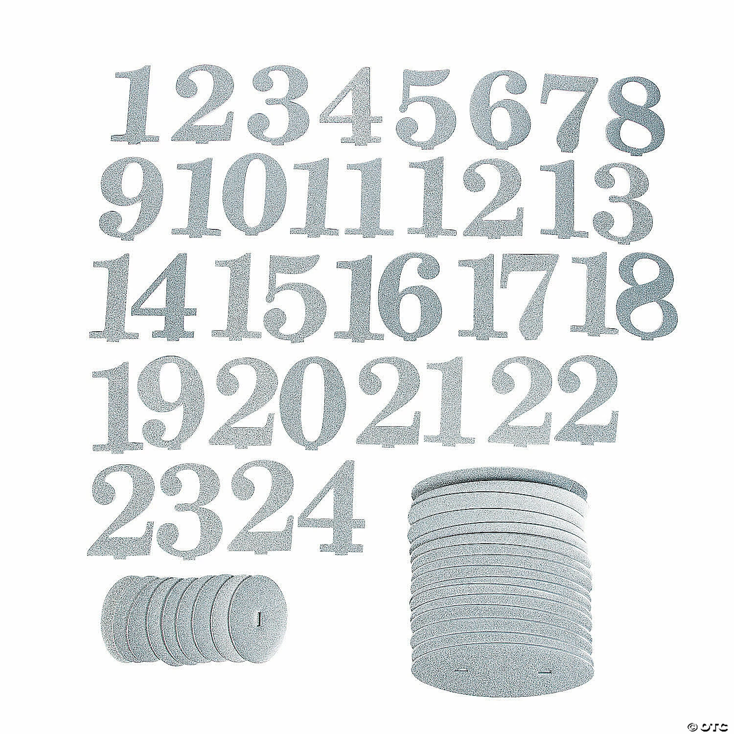Coupon ๐ 1 - 24 Silver Glitter Table Numbers ๐ 2 Coupon ๐ 1 - 24 Silver Glitter Table Numbers ๐ - Image 2