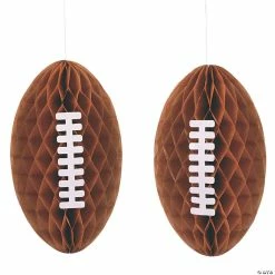 Outlet 😉 10" Football Honeycomb Ceiling Decorations - 3 Pc. 😀