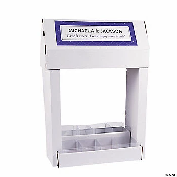 Outlet 🛒 Small Personalized 🍬 Candy Buffet Cardboard Stand-Up ✔️ -Party Decorations by Fundraiser Sales Shop 13760985