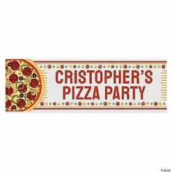 Brand new 😉 Pizza Party Custom Banner - Medium ✔️