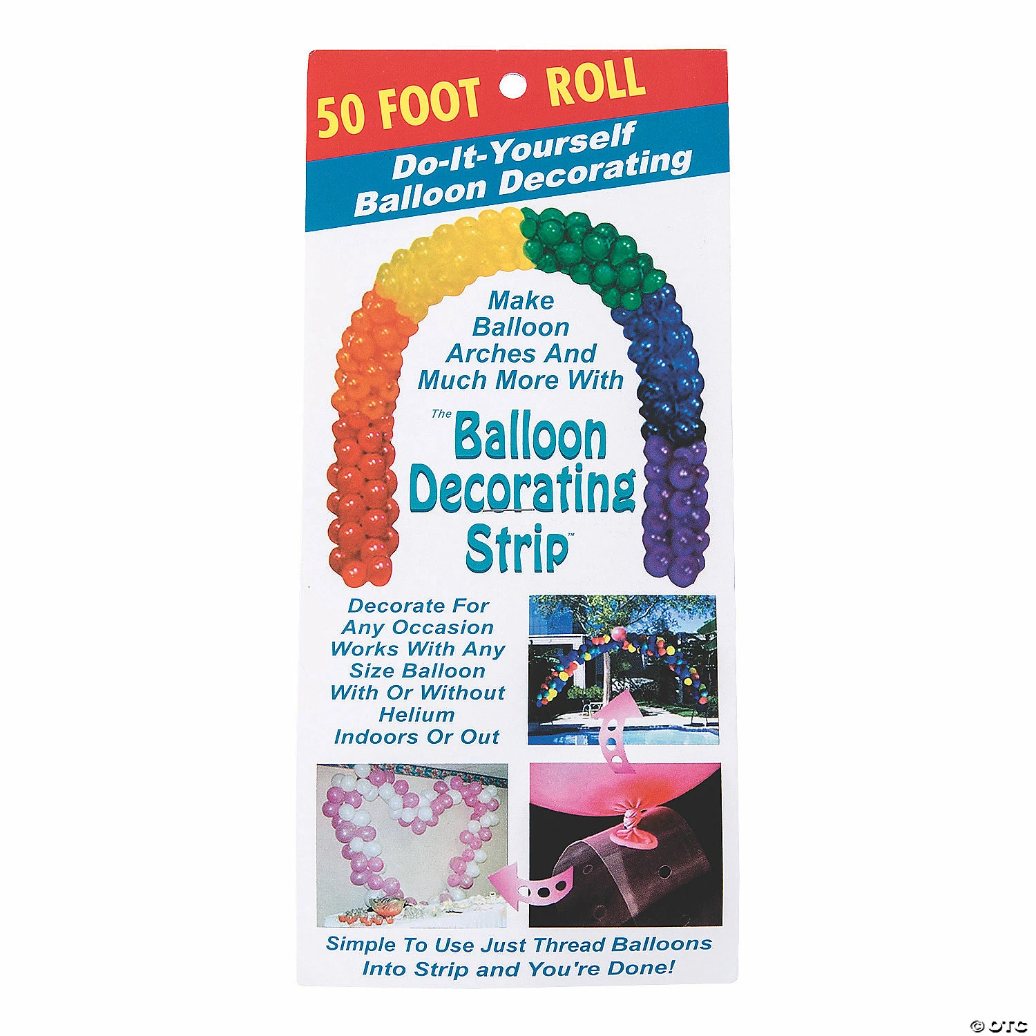 Cheap ๐ 50-Ft. Balloon Decorating Strip โจ 1 Cheap ๐ 50-Ft. Balloon Decorating Strip โจ