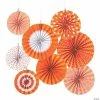 Cheapest 💯 Hanging Paper Fan Assortment - 8 Pc. 🌟