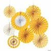 Cheap 🎁 Hanging Paper Fan Assortment - 8 Pc. ✨
