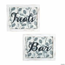 Best Sale ⭐ Bar & Treats Sign Set - 2 Pc. 😉