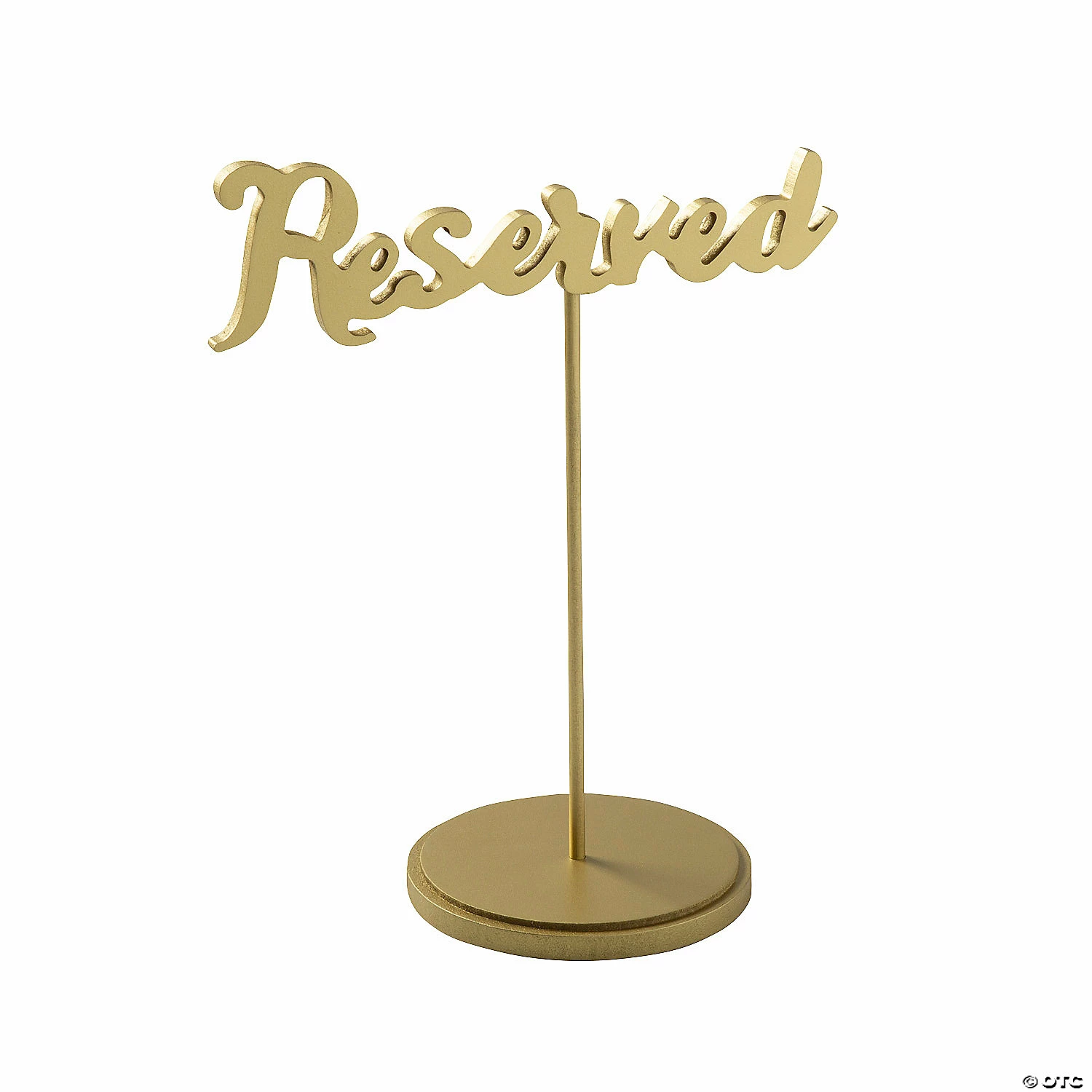 Hot Sale ๐ Gold Calligraphy Reserved Table Signs - 6 Pc. โ 1 Hot Sale ๐ Gold Calligraphy Reserved Table Signs - 6 Pc. โ