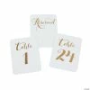 Flash Sale ✔️ Metallic Foil Table Numbers - 24 Pc. 👏