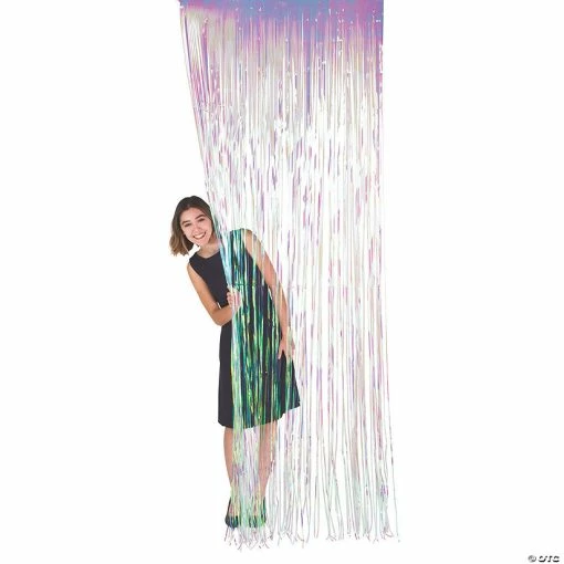 Coupon 🌟 Iridescent Fringe Door Curtain ✔️ -Party Decorations by Fundraiser Sales Shop iridescent fringe door curtain13798379
