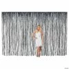 Outlet 💯 Large Metallic Fringe Backdrop Curtains 👍