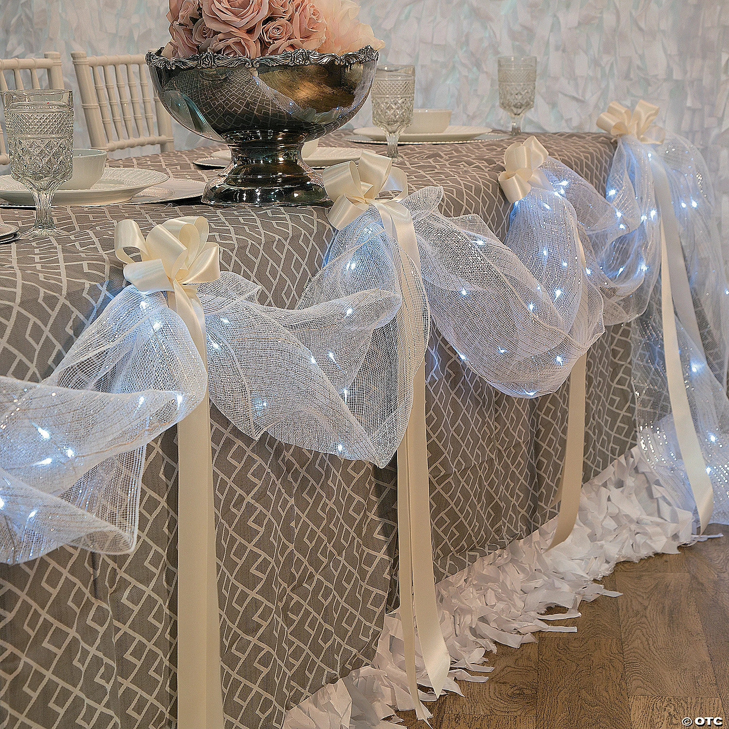 Cheapest π€© Light-Up White Mesh Metallic Roll Party Lights β 3 Cheapest π€© Light-Up White Mesh Metallic Roll Party Lights β - Image 3