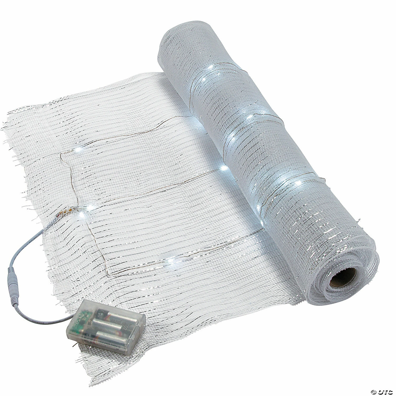 Cheapest π€© Light-Up White Mesh Metallic Roll Party Lights β 1 Cheapest π€© Light-Up White Mesh Metallic Roll Party Lights β