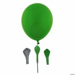 Cheapest 🌟 Chrome Custom Color Double Stuffed 11" Latex Balloons - Makes 24 🔔
