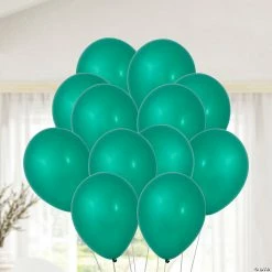 Flash Sale 😀 Fashion Color 11" Latex Balloons - 25 Pc. 👏 -Party Decorations by Fundraiser Sales Shop pearl emerald green fashion color 11 latex balloons 25 pc 13993355 a02