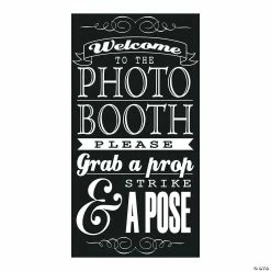 Flash Sale 🌟 Photo Booth Instructions Wall Decoration 🔔