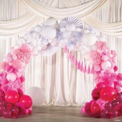 Budget 👍 Chrome Custom Color Double Stuffed 11" Latex Balloons - Makes 24 🎁 -Party Decorations by Fundraiser Sales Shop ruby red chrome custom color double stuffed 11 latex balloons 74 pc 14090471 a02