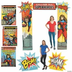 Top 10 👍 Superhero Decorating Kit - 8 Pc. 🔥