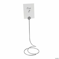 Discount ❤️ Tall Spiral Place Card Holders - 6 Pc. ⌛